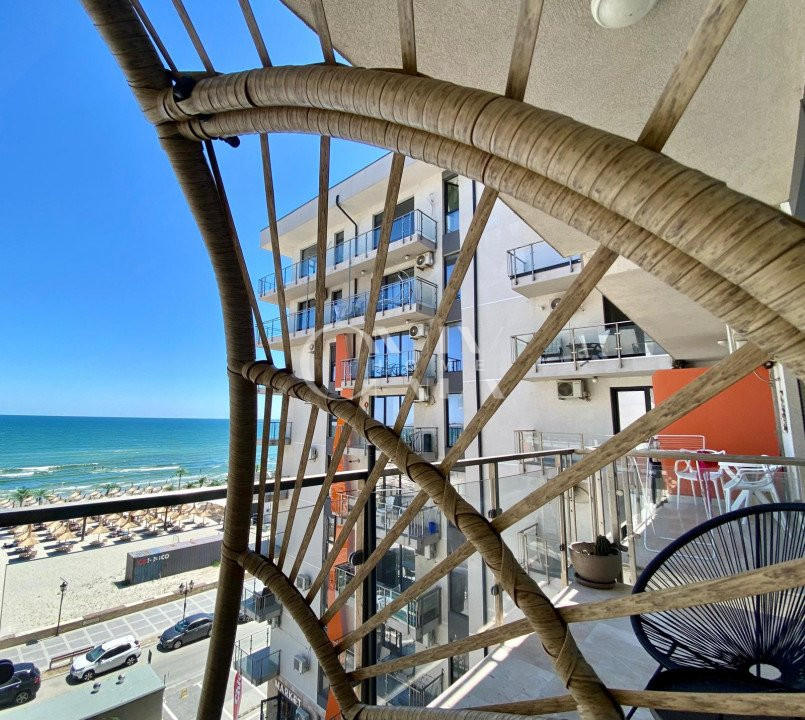 Studio cu vedere panoramică la mare – Prima linie, Mamaia Nord | Regim hotelier