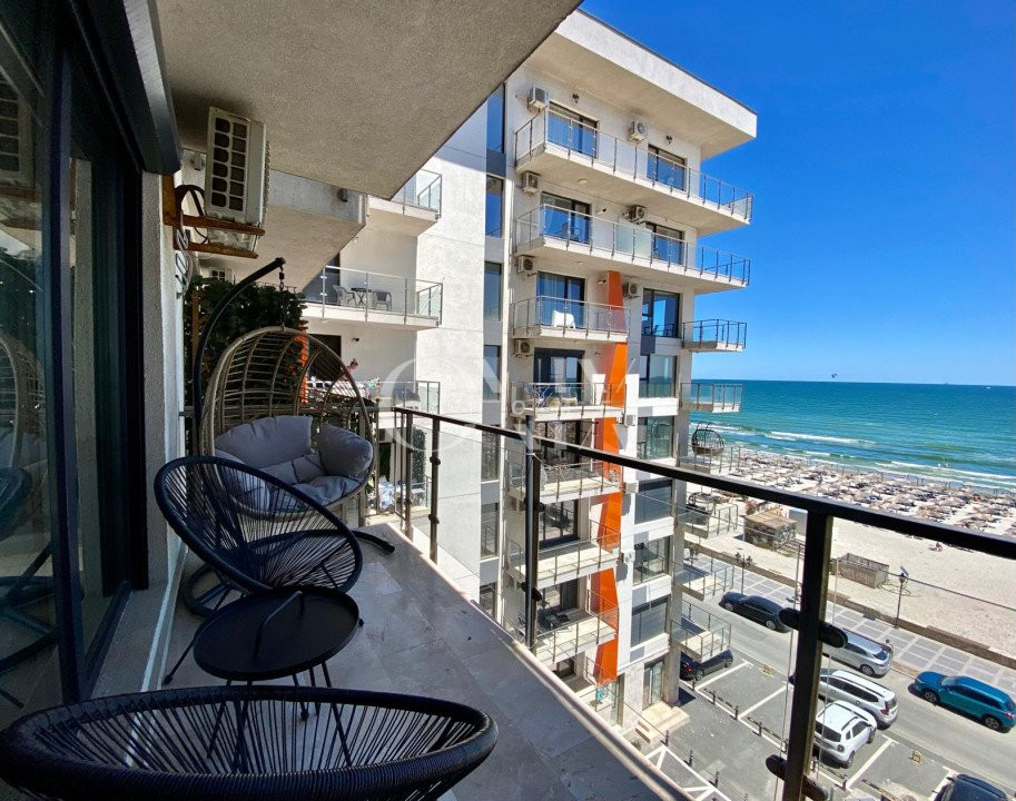 Studio cu vedere panoramică la mare – Prima linie, Mamaia Nord | Regim hotelier