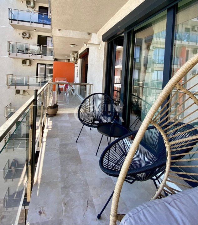 Studio cu vedere panoramică la mare – Prima linie, Mamaia Nord | Regim hotelier