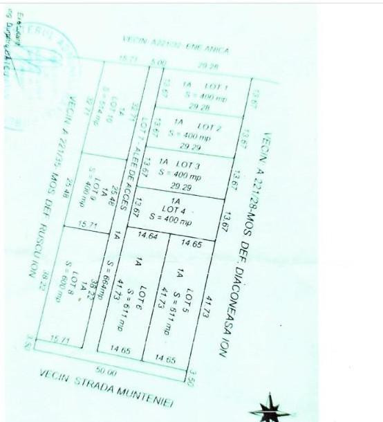 Teren intravilan potrivit pentru casa- 0%comision
