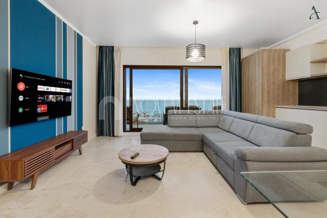 Apartament LUX 2 camere, vedere frontala la mare, zona Mamaia Nord