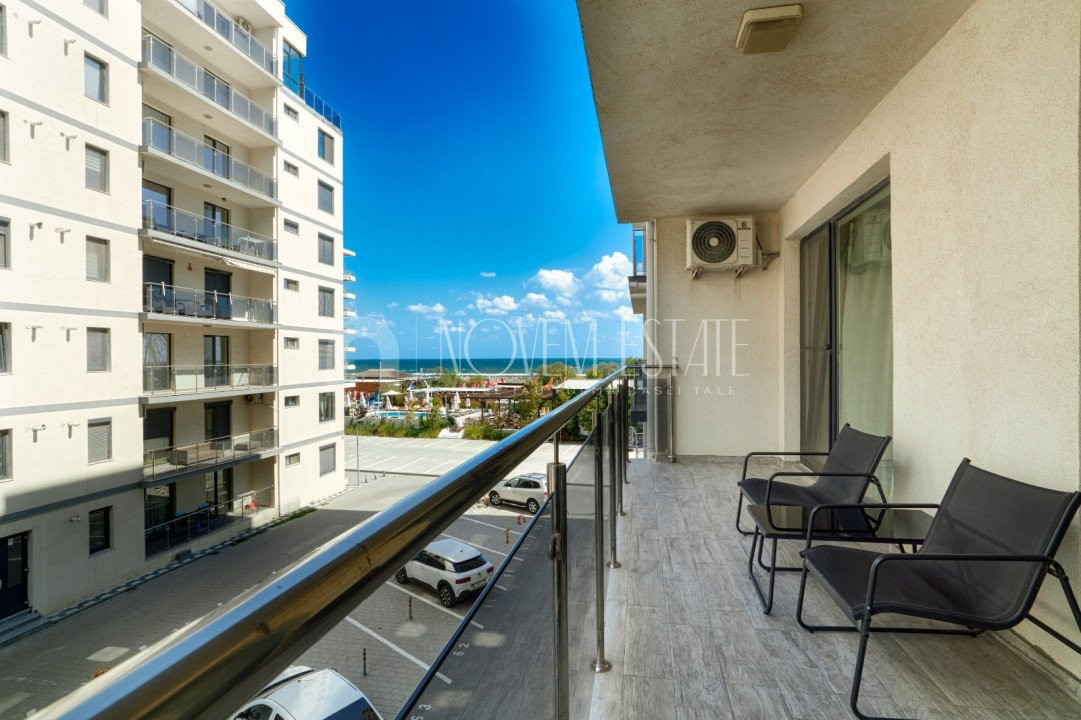 Apartament  2 camere in prima linie la mare, Mamaia Sat