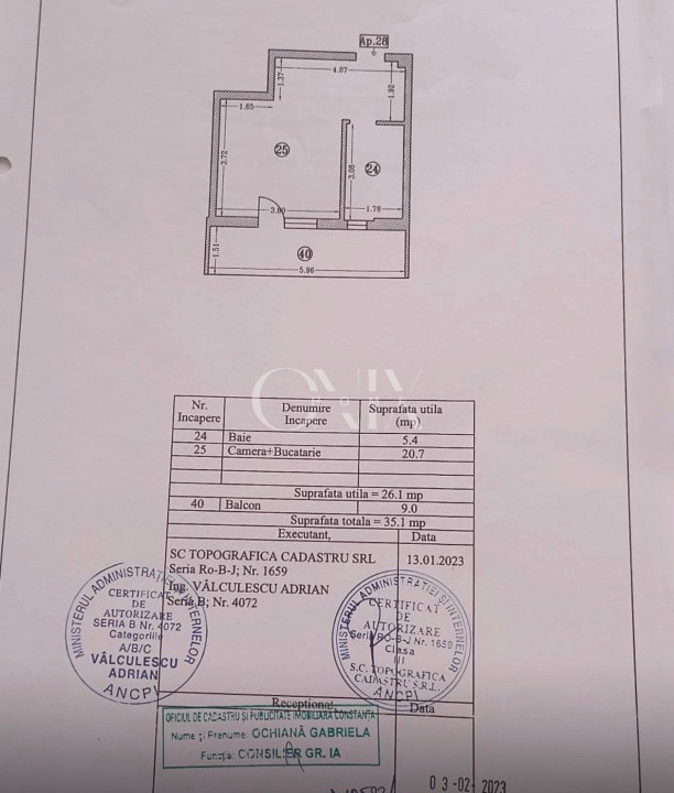 Garsoniera Mamaia Nord, zona Lidl