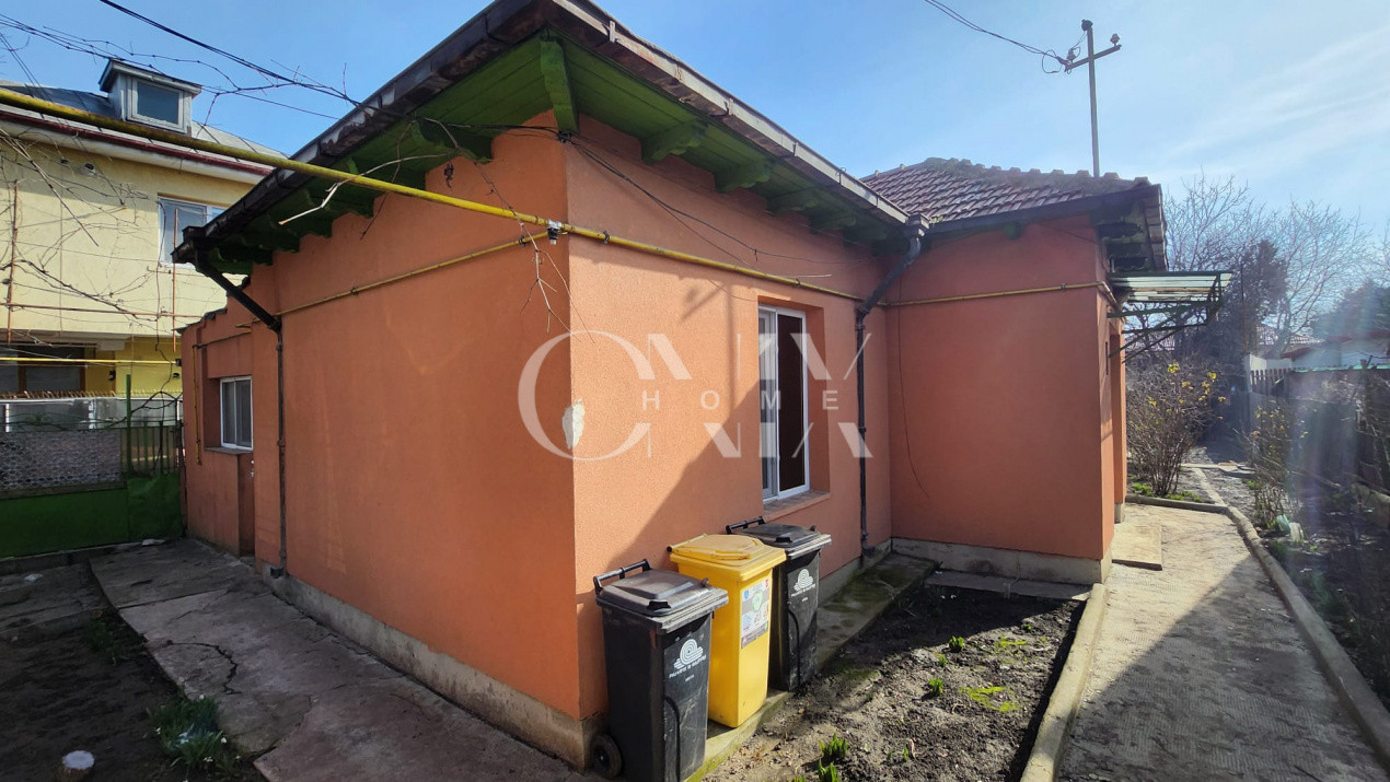 Casa 2 camere, garaj,Medeea, teren 370 mp, deschidere 14 ml