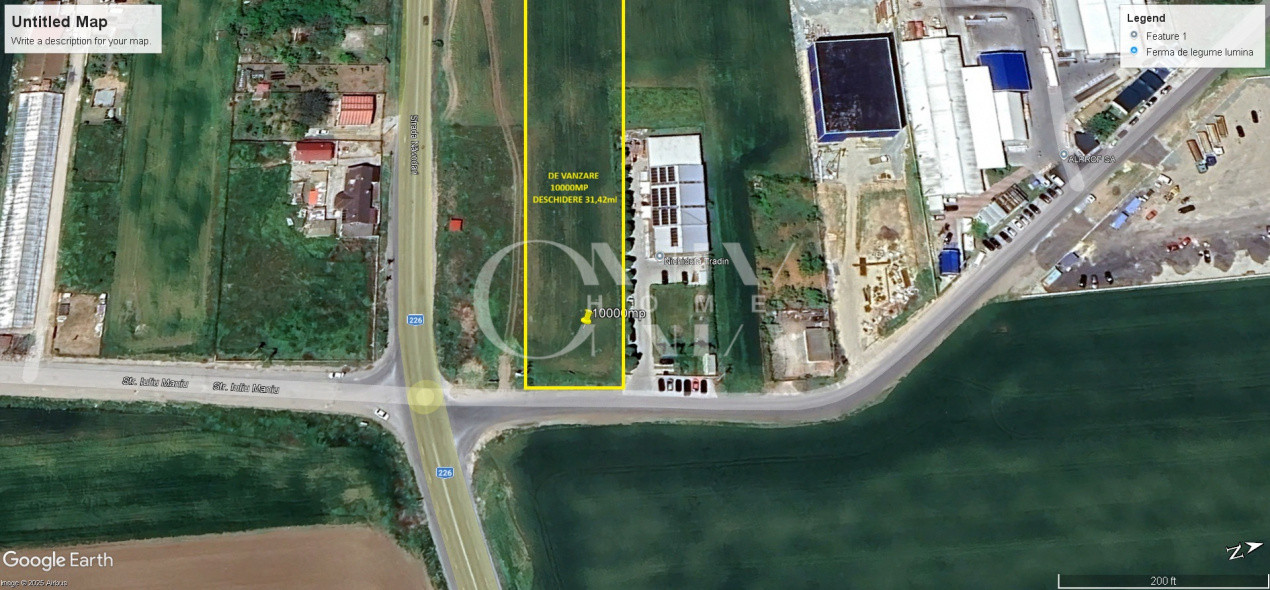 Lumina  teren 10000mp