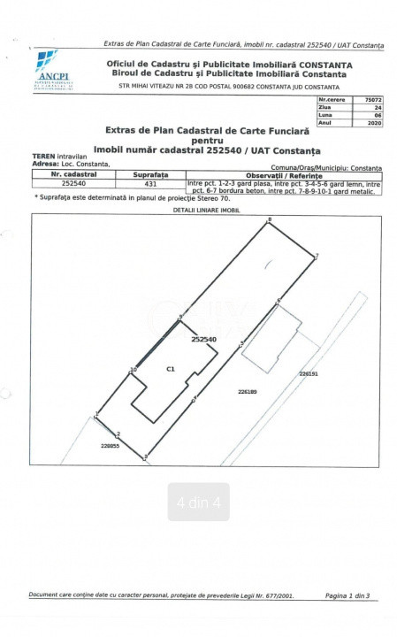 Casa batraneasca, zona Cet, 3 camere , 431 mp teren