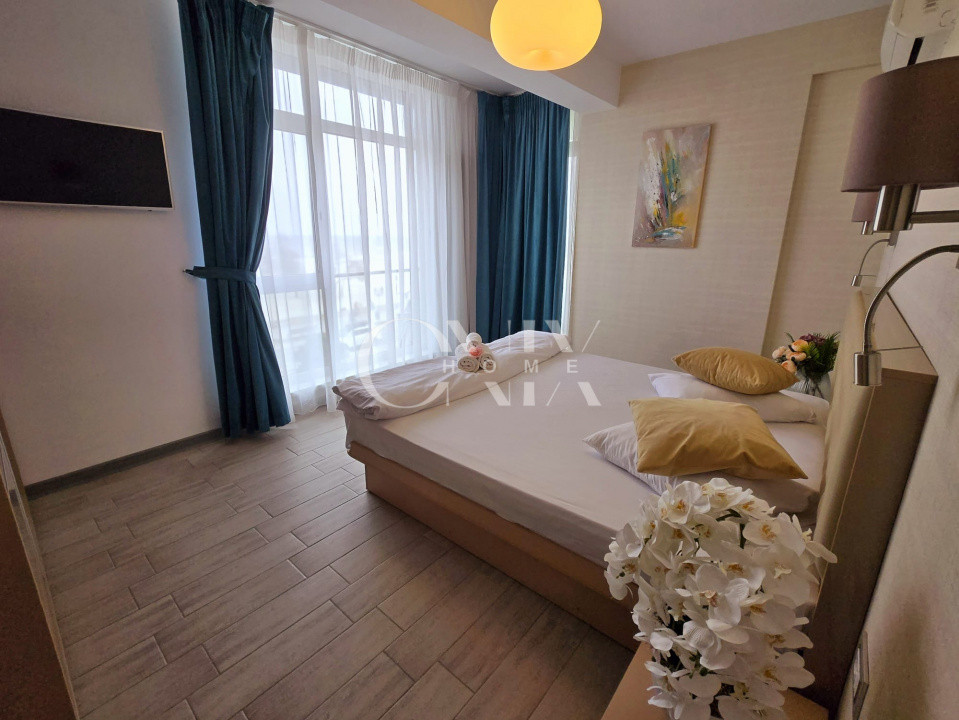 Locuința perfectă: 3 camere mobilate, cu vedere frontală superbă