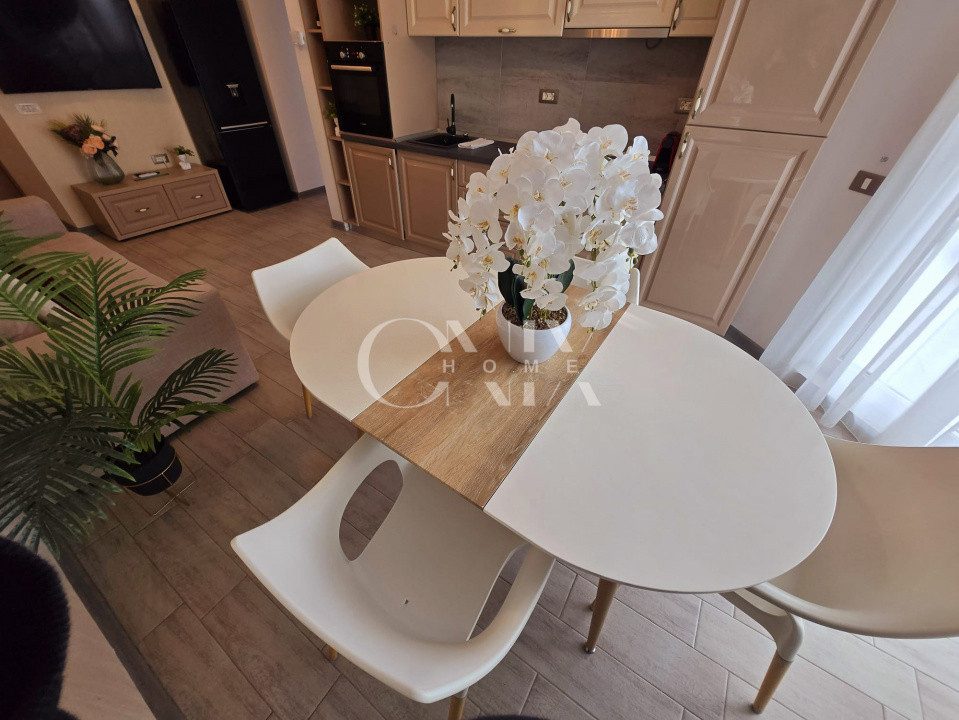 Locuința perfectă: 3 camere mobilate, cu vedere frontală superbă