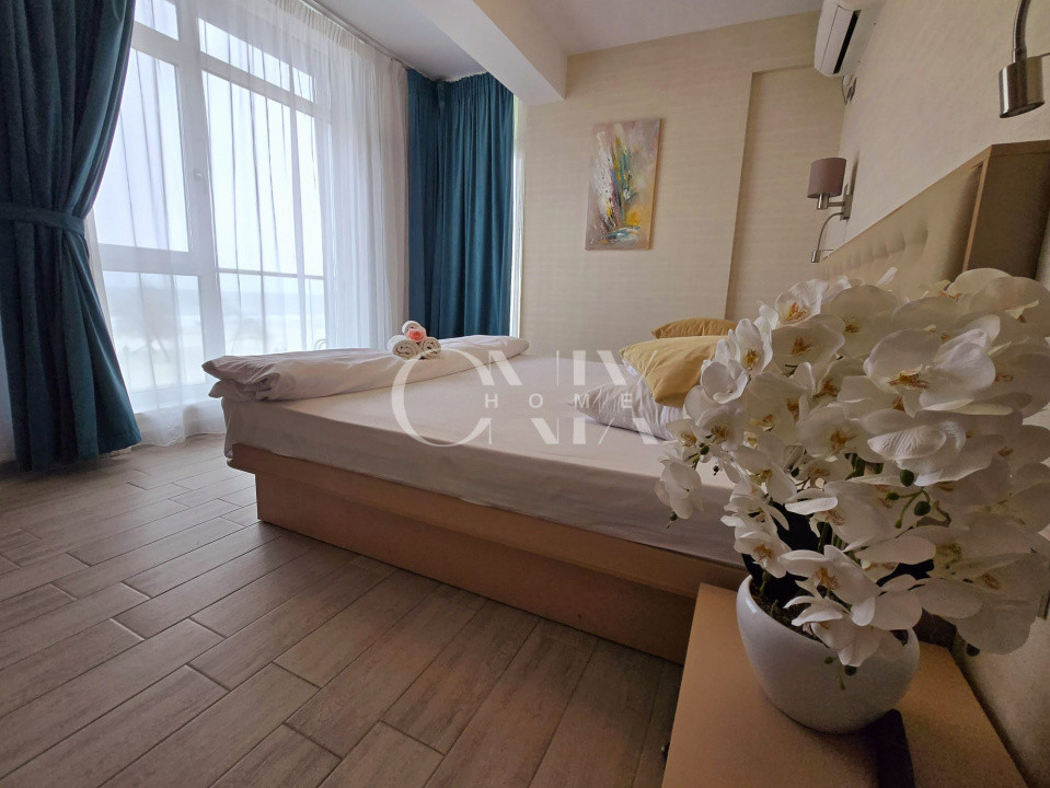 Locuința perfectă: 3 camere mobilate, cu vedere frontală superbă