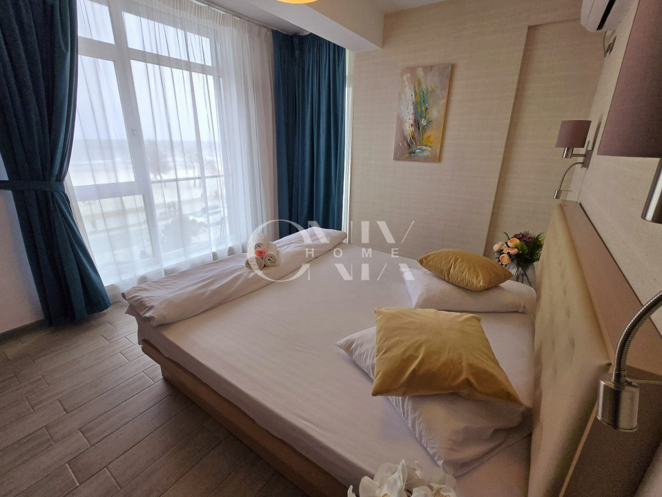 Locuința perfectă: 3 camere mobilate, cu vedere frontală superbă