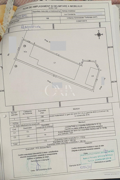 Casa la cheie 3 camere decomandate, zona Medeea