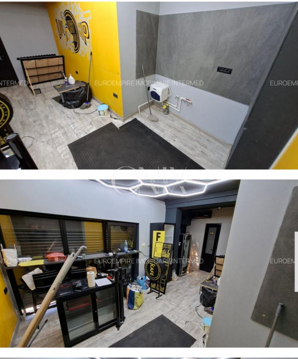 Spatiu comercial zona centrala parter cu demisol 40 mp