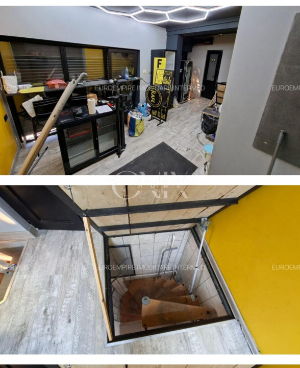 Spatiu comercial zona centrala parter cu demisol 40 mp