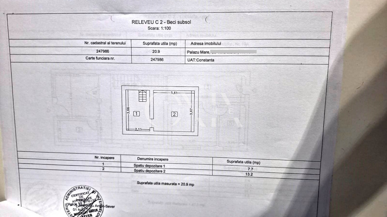 Proprietate Exclusivă de Vânzare în Palazu Mare – 1.412 mp teren