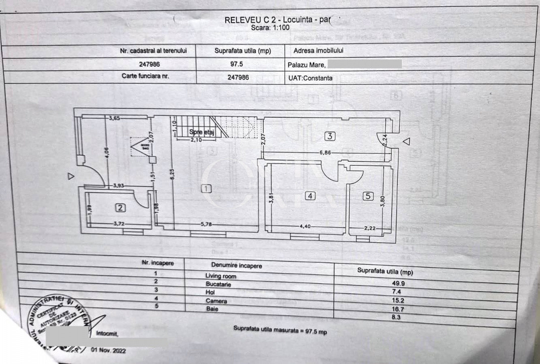 Proprietate Exclusivă de Vânzare în Palazu Mare – 1.412 mp teren