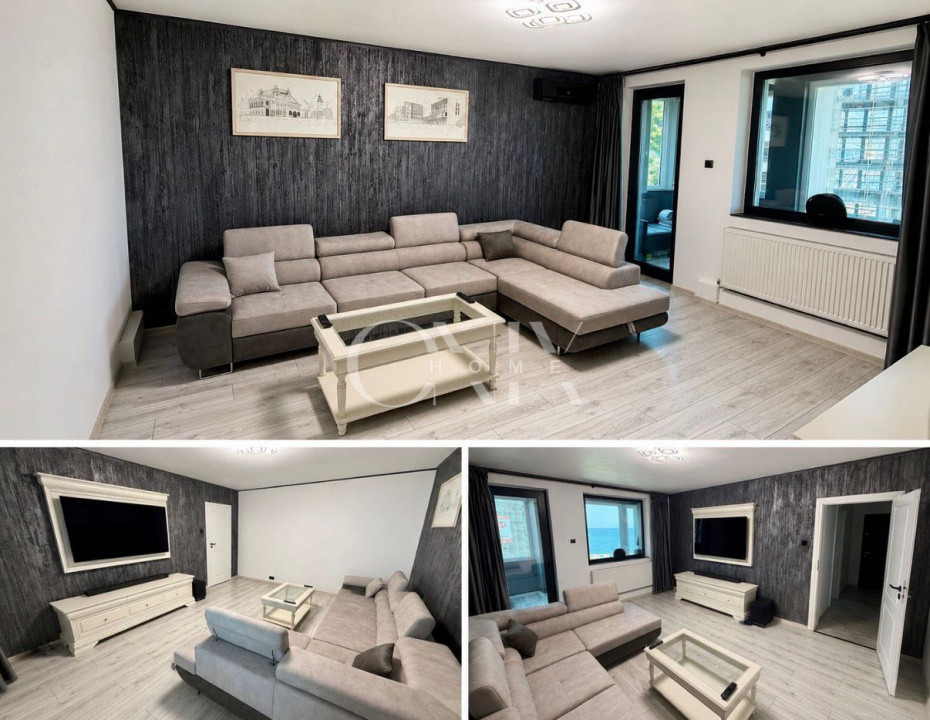Apartament 3 camere renovat lux cu vedere la mare în Centrul Vechi