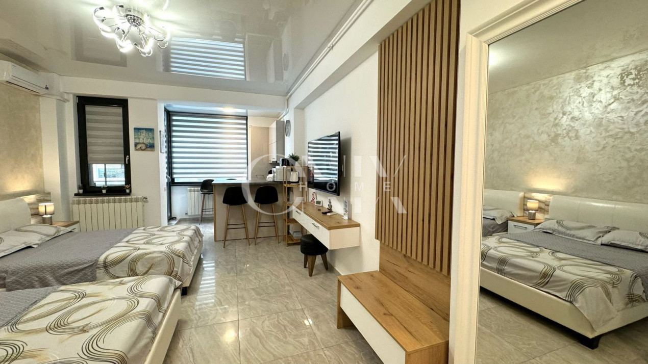Studio elegant în Azimuth Mamaia Nord – prima linie la mare