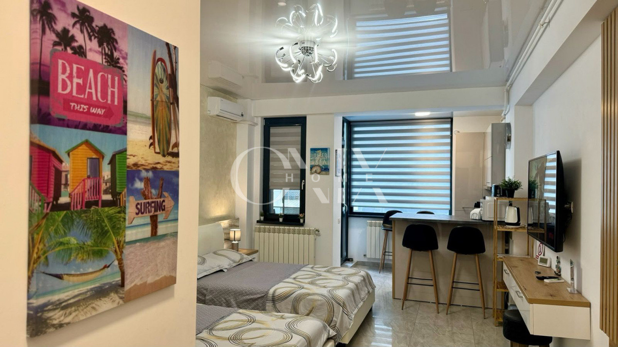 Studio elegant în Azimuth Mamaia Nord – prima linie la mare